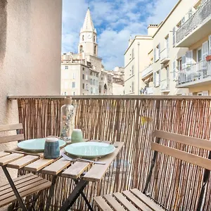 Chez Delphine - Confort Avec Terasse Sur Le Vieux Port Centre - Proche Du Panier , Marseille France